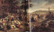 Peter Paul Rubens Flemisb Kermis or Kermesse Flamande (mk01) Spain oil painting artist